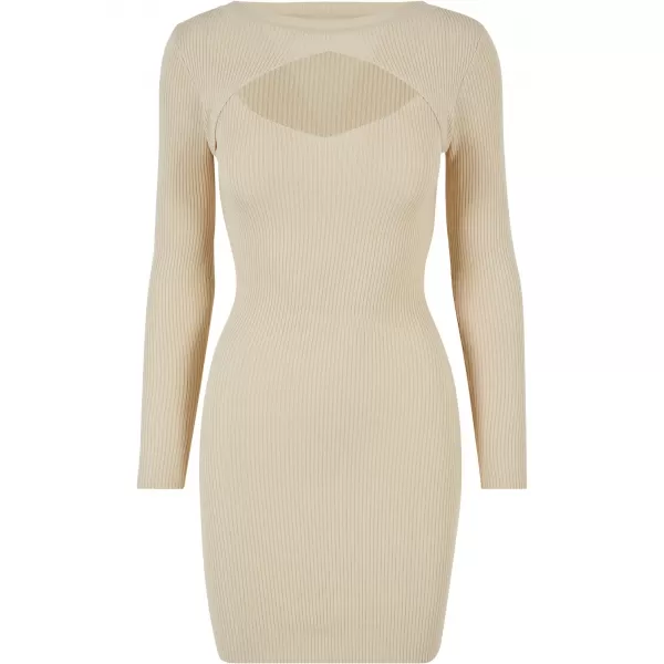  Dámské šaty URBAN CLASSICS TB1742 SAND 