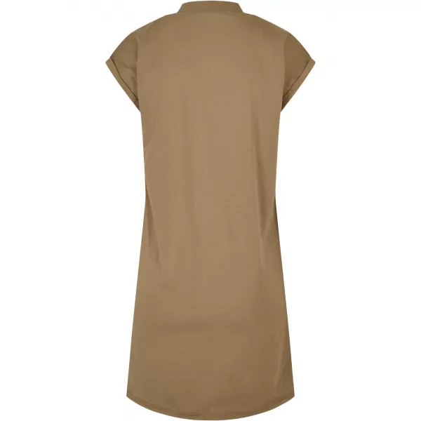  Dámské šaty URBAN CLASSICS TB1910 KHAKI 