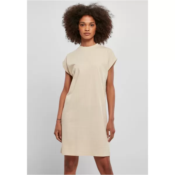  Dámské šaty URBAN CLASSICS TB1910 BÉŽOVÁ 
