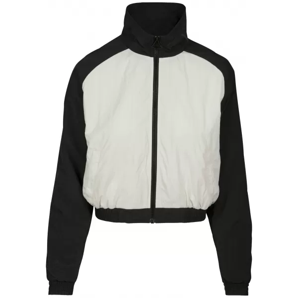  Dámská bunda URBAN CLASSICS TB2662 BLACK/WHITE 