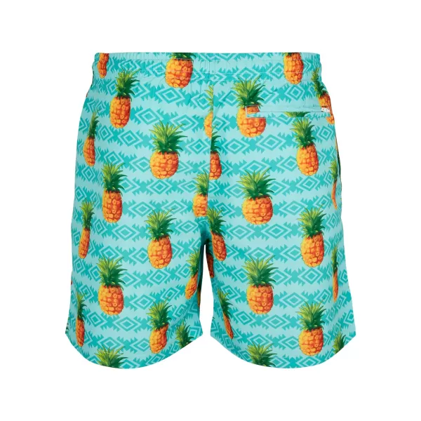  Pánské kraťasy URBAN CLASSICS TB2679 PINEAPPLE AOP 