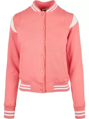 Dámská bunda URBAN CLASSICS TB2618 PALE PINK/WHITE SAND