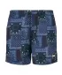Pánské kraťasy URBAN CLASSICS TB2679 NAVY BANDANA AOP