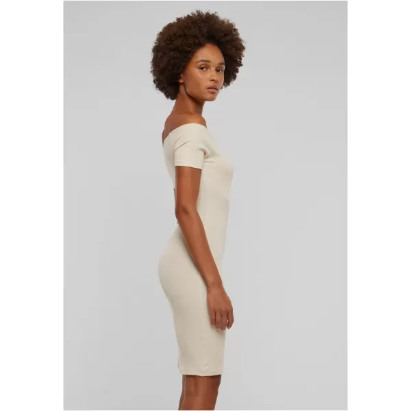  Dámské šaty URBAN CLASSICS TB1501 WHITE/SAND 