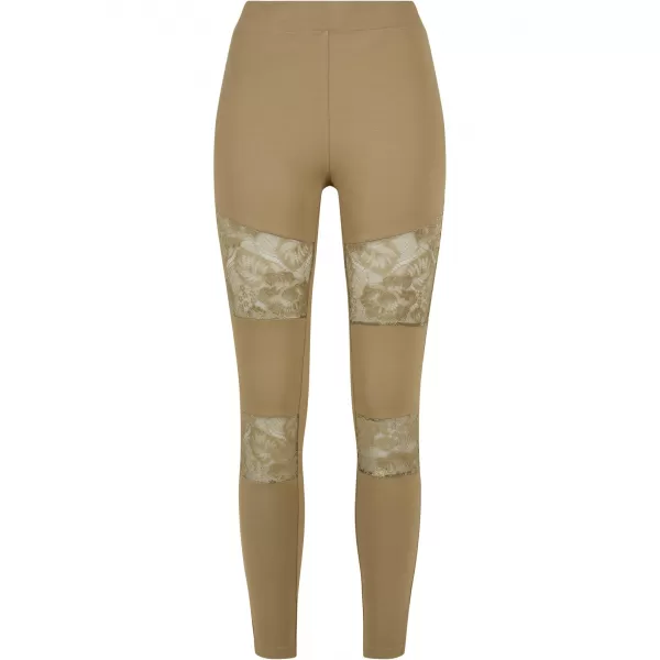  Dámské legíny URBAN CLASSICS TB2593 KHAKI 