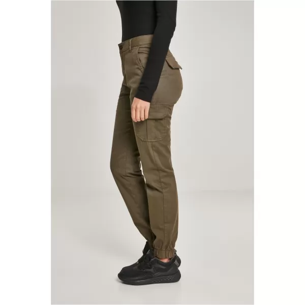 Dámské kalhoty URBAN CLASSICS TB3048 OLIVE 