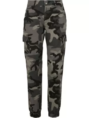 Dámské kalhoty URBAN CLASSICS TB3047 DARK CAMO