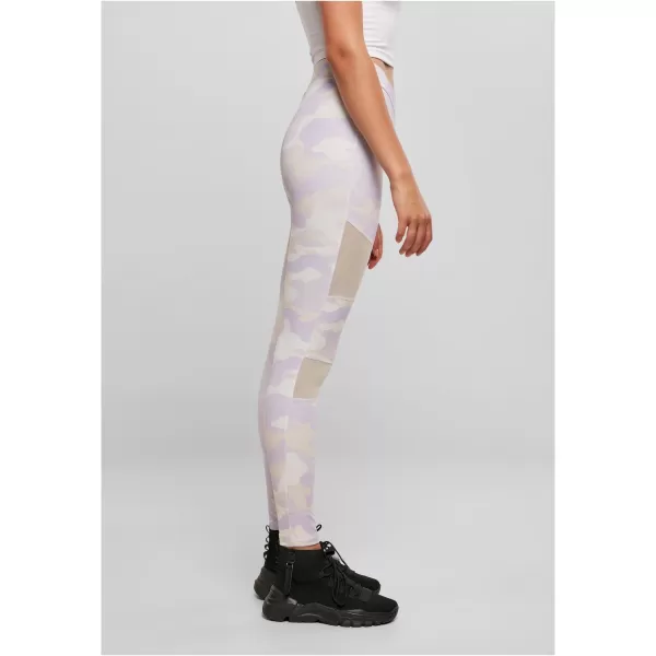  Dámské legíny URBAN CLASSICS TB1939 LILAC CAMO 