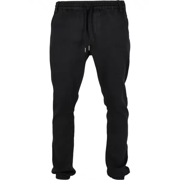  Pánské kalhoty URBAN CLASSICS TB1794 REALBLACK WASHED 