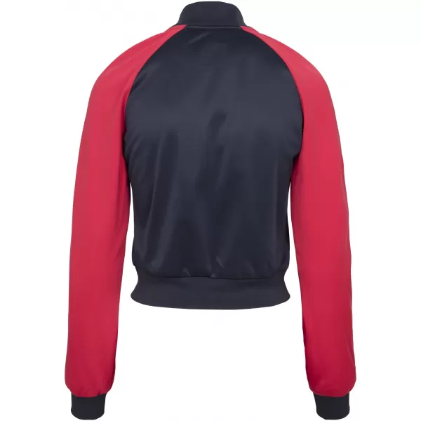  Dámská bunda URBAN CLASSICS TB1856 NAVY/FIRE RED/WHITE 