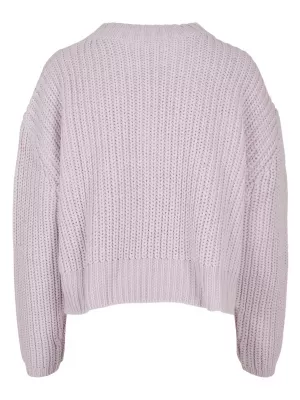 Dámský svetr URBAN CLASSICS TB2359 SOFT LILAC