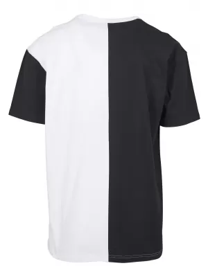 Pánské triko URBAN CLASSICS TB2056 BLACK/WHITE