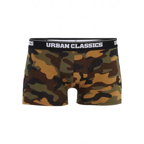  Pánské boxerky URBAN CLASSICS TB2047 WOOD CAMO/DARK CAMO 