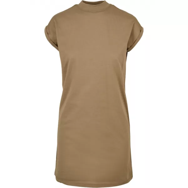  Dámské šaty URBAN CLASSICS TB1910 KHAKI 