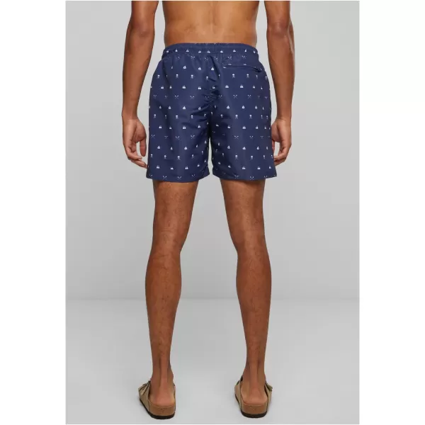  Pánské kraťasy URBAN CLASSICS TB2679 SKULLANDYACHT AOP 