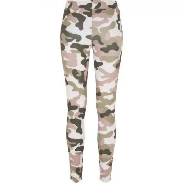  Dámské legíny URBAN CLASSICS TB1939 DUSK ROSE CAMO 