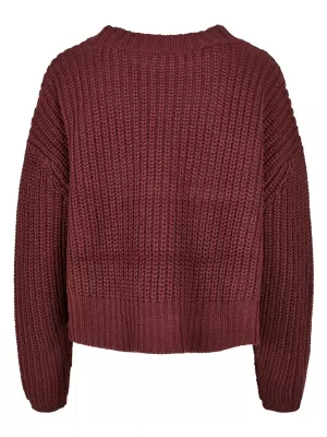 Dámský svetr URBAN CLASSICS TB2359 CHERRY