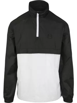 Pánská bunda URBAN CLASSICS TB2748 BLACK/WHITE