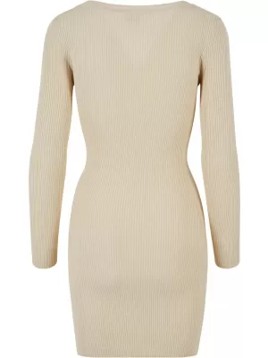 Dámské šaty URBAN CLASSICS TB1742 SAND