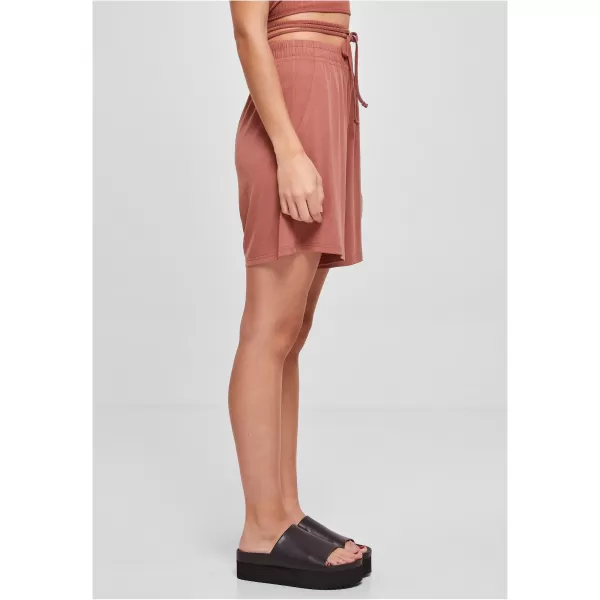  Dámské kraťasy URBAN CLASSICS TB4362 TERRACOTTA 