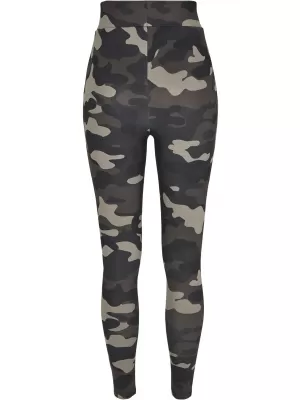 Dámské legíny URBAN CLASSICS TB3424 DARK CAMO