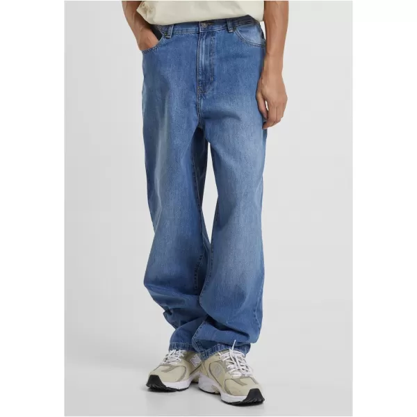  Pánské džíny URBAN CLASSICS TB4461 MID DEEP BLUE 