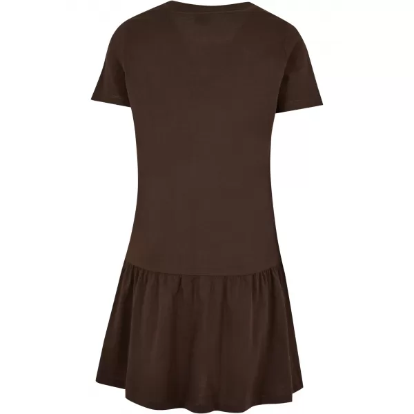  Dámské šaty URBAN CLASSICS TB4104 BROWN 