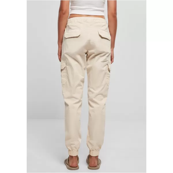  Dámské kalhoty URBAN CLASSICS TB3626 WHITE/SAND 