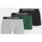Pánské boxerky URBAN CLASSICS TB3708 GREY/DARK GREEN/BLACK