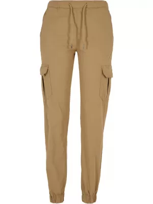Dámské kalhoty URBAN CLASSICS TB3626 UNION BEIGE