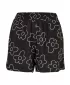 Dámské kraťasy URBAN CLASSICS TB3435-01709 BLACK FLOWER