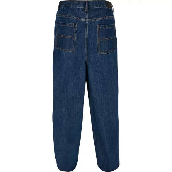  Pánské džíny URBAN CLASSICS TB4461 MID INDIGO WASHED 