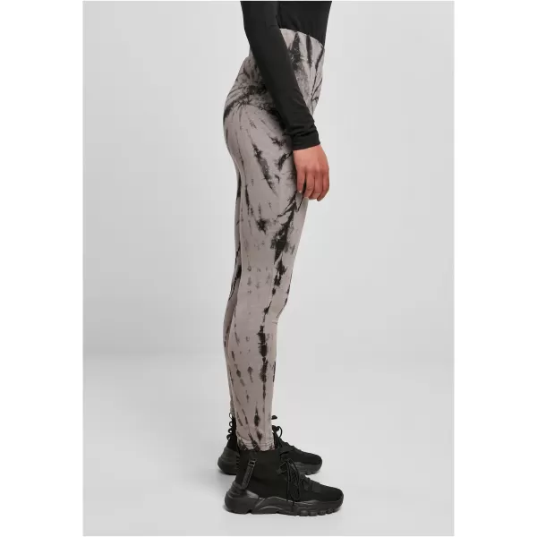  Dámské legíny URBAN CLASSICS TB3656 BLACK/ASPHALT 