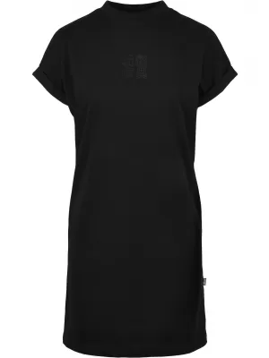 Dámské šaty URBAN CLASSICS TB4089 BLACK/BLACK
