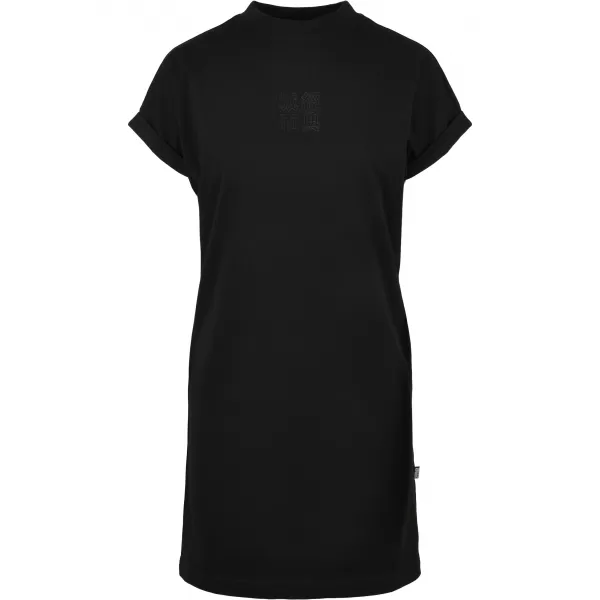  Dámské šaty URBAN CLASSICS TB4089 BLACK/BLACK 