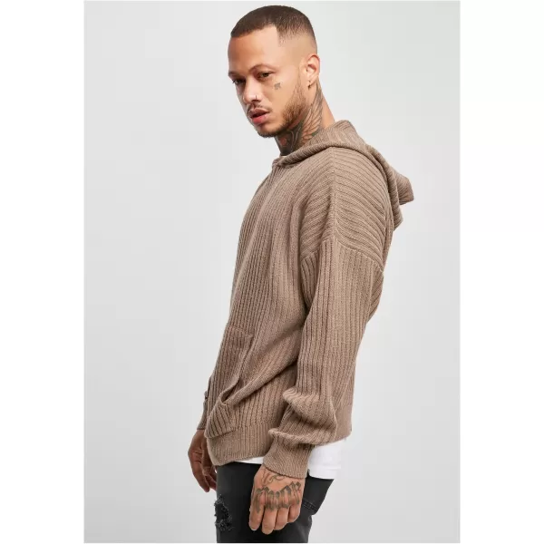  Pánská mikina URBAN CLASSICS TB4677 DARK KHAKI 