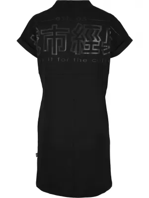 Dámské šaty URBAN CLASSICS TB4089 BLACK/BLACK