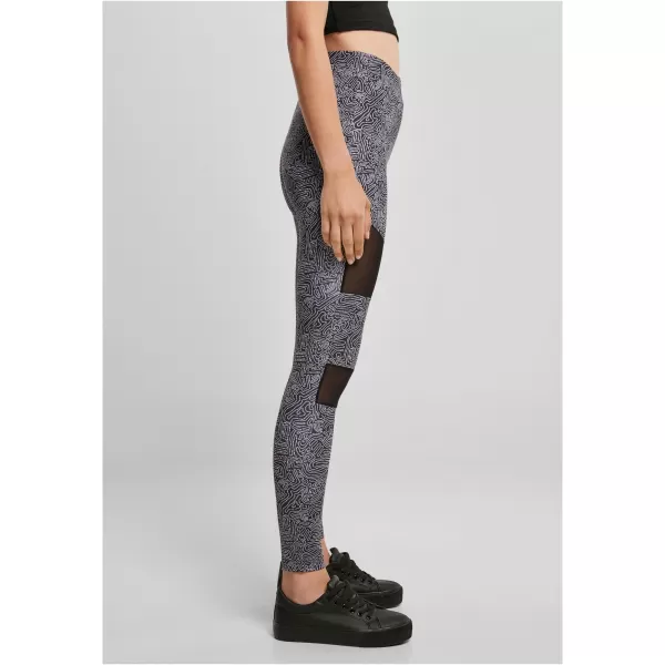  Dámské legíny URBAN CLASSICS TB4005 BLACK ZEN 