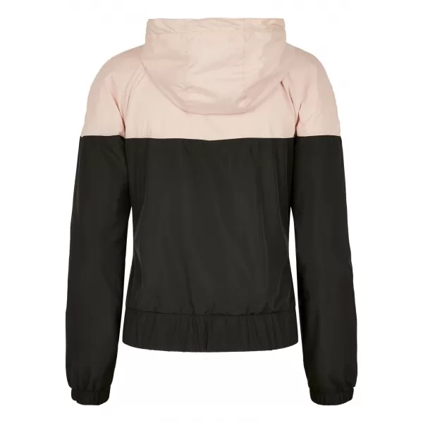  Dámská bunda URBAN CLASSICS TB3638 LIGHT PINK/BLACK 