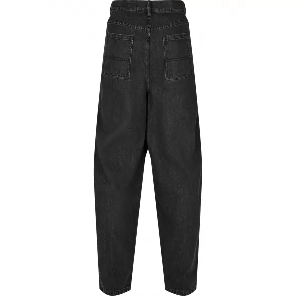  Pánské džíny URBAN CLASSICS TB4461 BLACK ACID WASHED 