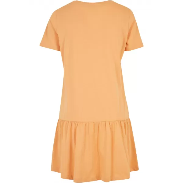  Dámské šaty URBAN CLASSICS TB4104 PALE ORANGE 