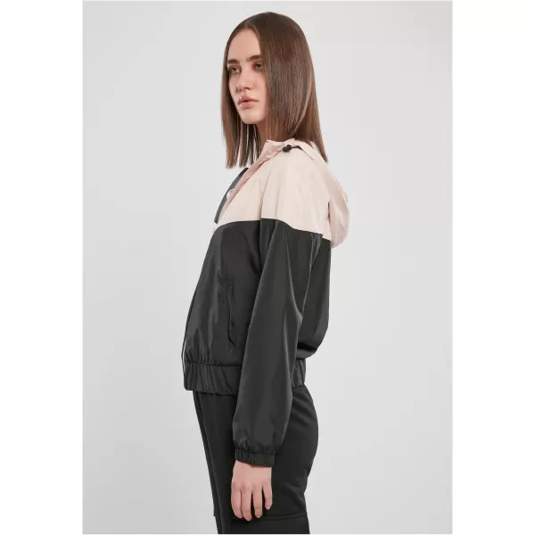  Dámská bunda URBAN CLASSICS TB3638 LIGHT PINK/BLACK 