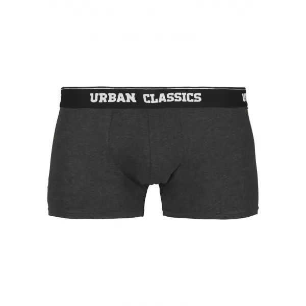 Pánské boxerky URBAN CLASSICS TB3540 BRANDING AOP/BLACK/CHARCOAL 