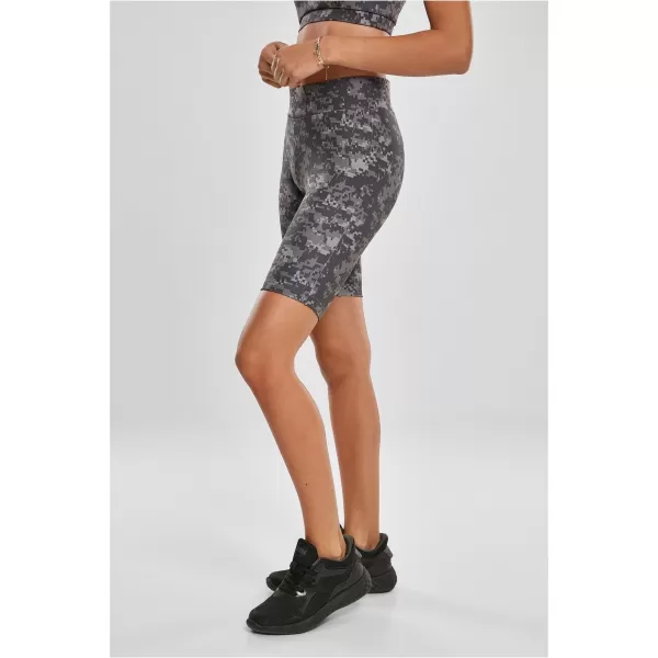  Dámské kraťasy URBAN CLASSICS TB3423 DARK DIGITAL CAMO 