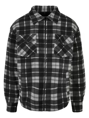 Pánská bunda URBAN CLASSICS TB3805 BLACK/WHITE