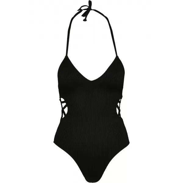  Dámské plavky URBAN CLASSICS TB3464 BLACK 