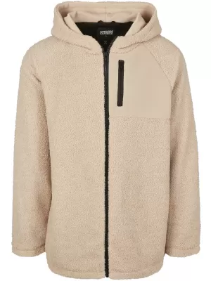 Pánská mikina URBAN CLASSICS TB3121 DARK SAND