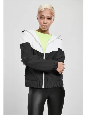 Dámská bunda URBAN CLASSICS TB3638 WHITE/BLACK