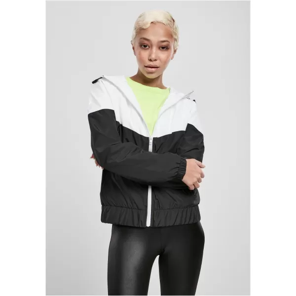  Dámská bunda URBAN CLASSICS TB3638 WHITE/BLACK 