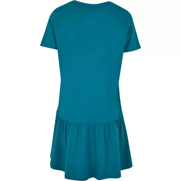  Dámské šaty URBAN CLASSICS TB4104 WATER GREEN 